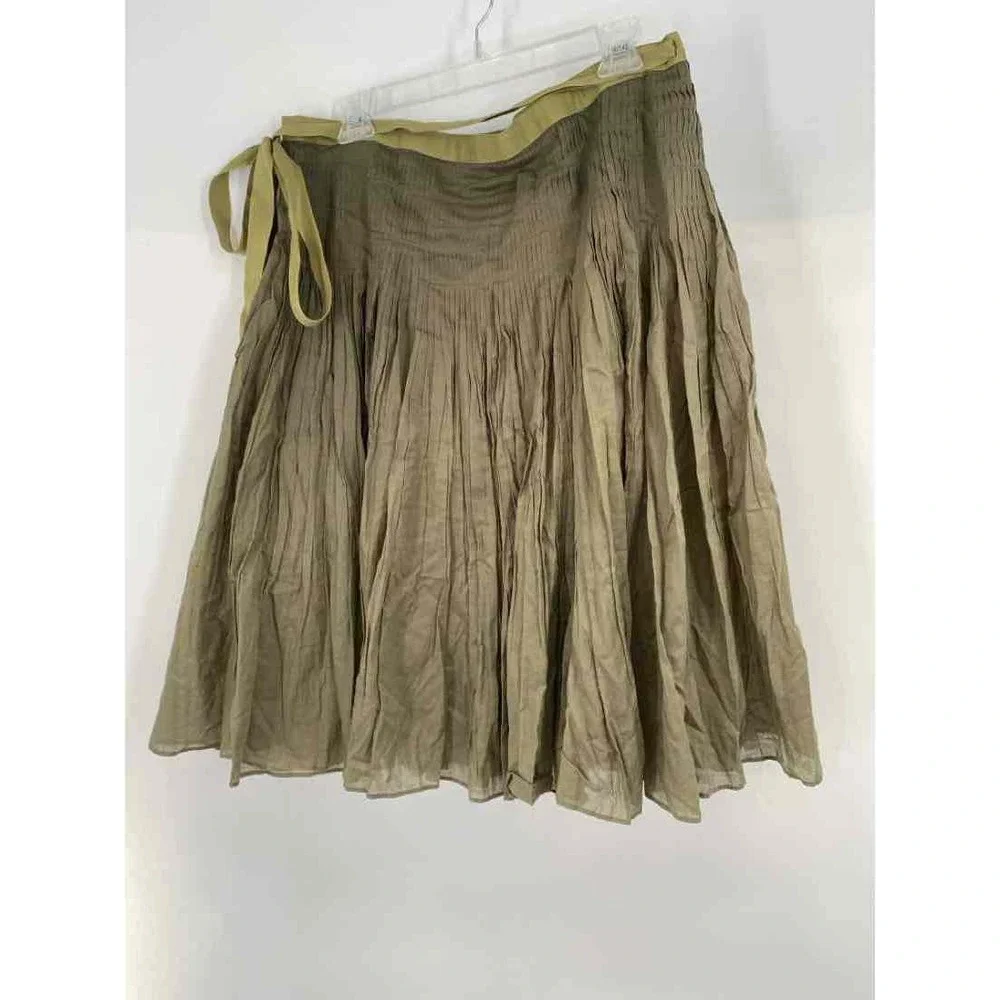 Size 14 Tory Burch Green Skirt